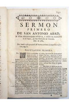 Muestra 3 de DESPERTADOR CHRISTIANO. SANTORAL DE VARIOS SERMONES (Joseph De Barcia Y Zambrana) Blas de Villa Nueva 1725