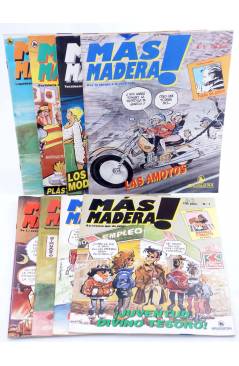 Cubierta de MÁS MADERA! 1 a 8. EQUIPO BUTIFARRA (Vvaa) Bruguera 1986