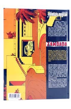 Contracubierta de VIÑETAS NEGRAS 23. ZAMBADA T4: DOBLE JUEGO (Autheman /Malthaite) Glenat 2006
