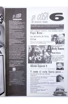 Muestra 1 de LA COSA CINE FANTÁSTICO Y BIZARRO 6. 12 MONOS (Vvaa) Llamoso 1996