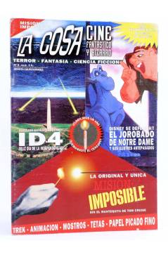Cubierta de LA COSA CINE FANTÁSTICO Y BIZARRO 8. MISIÓN IMPOSIBLE (Vvaa) Llamoso 1996