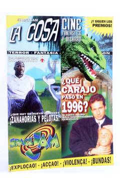 Cubierta de LA COSA CINE FANTÁSTICO Y BIZARRO 13. SPACE JAM (Vvaa) Llamoso 1996