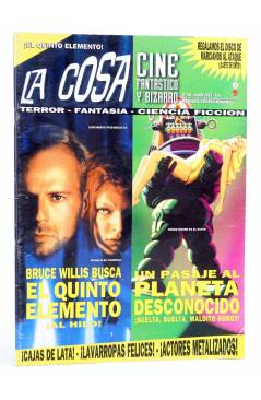 Cubierta de LA COSA CINE FANTÁSTICO Y BIZARRO 18. EL QUINTO ELEMENTO (Vvaa) Llamoso 1997