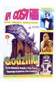 Cubierta de LA COSA CINE FANTÁSTICO Y BIZARRO 30. GODZILLA (Vvaa) Llamoso 1998