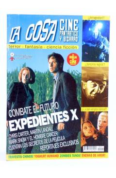 Cubierta de LA COSA CINE FANTÁSTICO Y BIZARRO 31. EXPEDIENTES X (Vvaa) Llamoso 1998