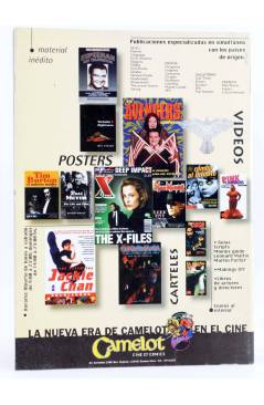 Contracubierta de LA COSA CINE FANTÁSTICO Y BIZARRO 31. EXPEDIENTES X (Vvaa) Llamoso 1998