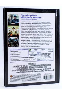 Contracubierta de GRANDES DIRECTORES. LA CHAQUETA METÁLICA. DVD - LIBRO (Stanley Kubrick) Universal Pictures 2017