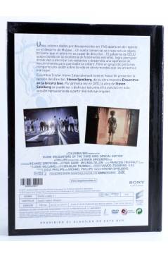 Contracubierta de GRANDES DIRECTORES. ENCUENTROS EN LA TERCERA FASE. DVD - LIBRO (Steven Spielberg) Universal Pictures 2
