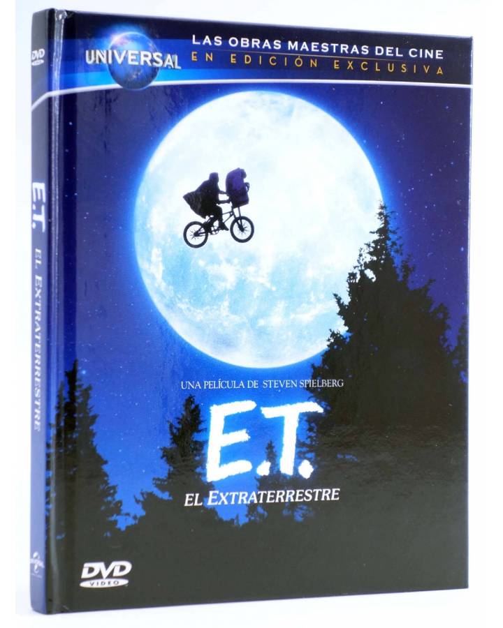 Cubierta de E.T. EL EXTRATERRESTRE. DVD - LIBRO (Steven Spielberg) Universal Pictures 2017