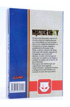 Contracubierta de MASTER CHOY 1 (Aru Moreno) Larp 2014