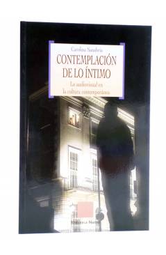 Cubierta de CONTEMPLACIÓN DE LO ÍNTIMO. LO AUDIOVISUAL EN LA CULTURA CONTEMPORÁNEA (Carolina Sanabria) Biblioteca Nueva 