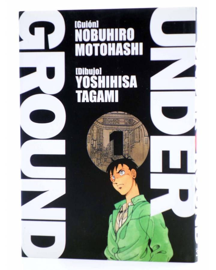 Cubierta de UNDERGROUND 1 (Nobuhiro Motohashi / Yoshihisa Tagami) Mangaline 2005