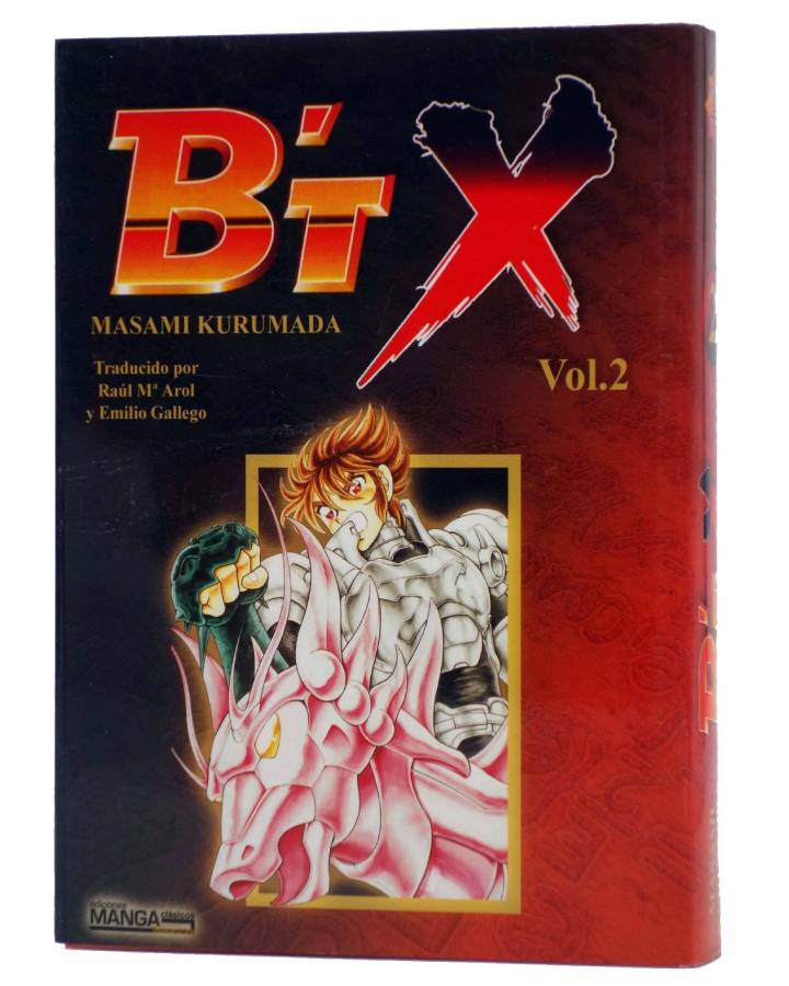Cubierta de B'TX BTX VOL 2 (Masaki Kurumada) Otakuland 2003