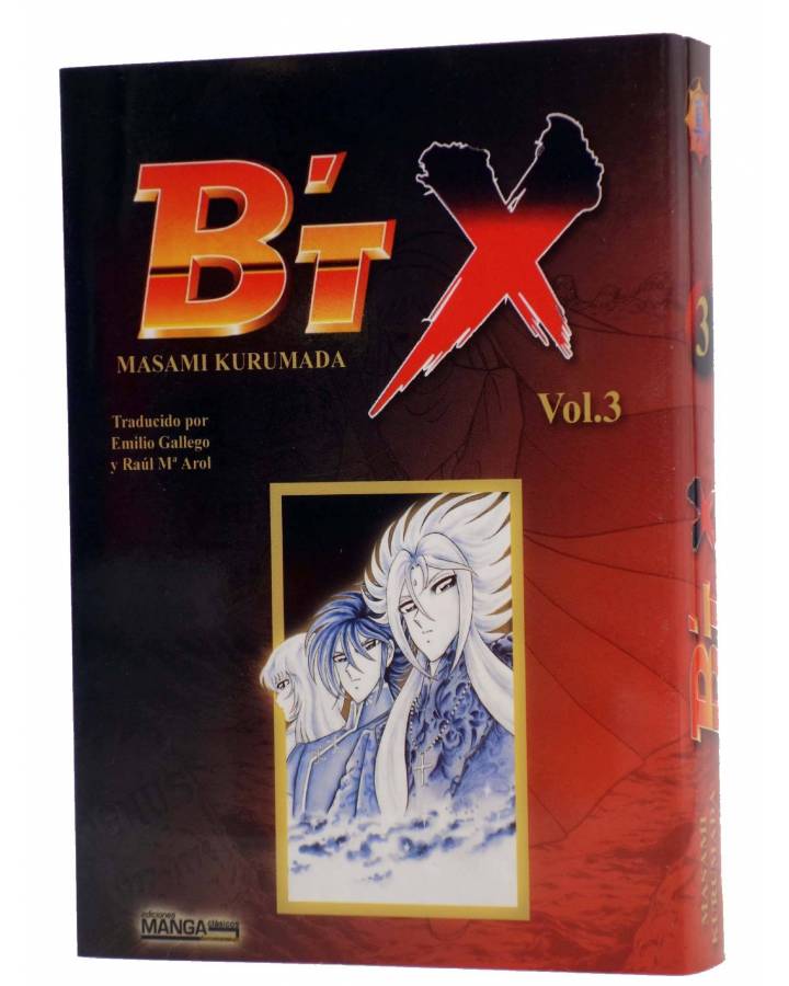 Cubierta de B'TX BTX VOL 3 (Masaki Kurumada) Otakuland 2003