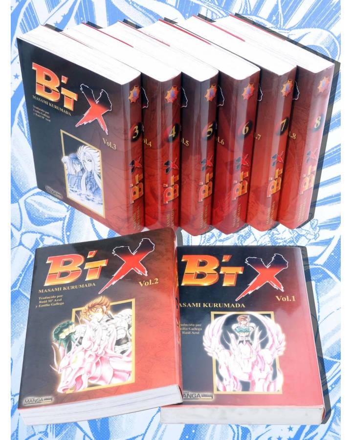 Cubierta de BTX B'TX 1 A 8. COMPLETA (Masami Kurumada) Otakuland 2003