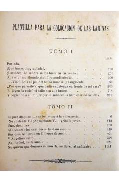 Muestra 7 de HONRADA Y CULPABLE O LA MUJER MISTERIOSA DOS TOMOS. COMPLETA (Alfredo Roman De Luna) Pedro Font Circa 1900