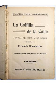 Muestra 4 de LA GOLFILLA DE LA CALLE TRES TOMOS. COMPLETA (Fernando Alburquerque) Manuel Castro Circa 1920