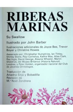Muestra 1 de GUÍAS DE LA NATURALEZA. RIBERAS MARINAS (Su Swallow / John Barber) Juventud 1987