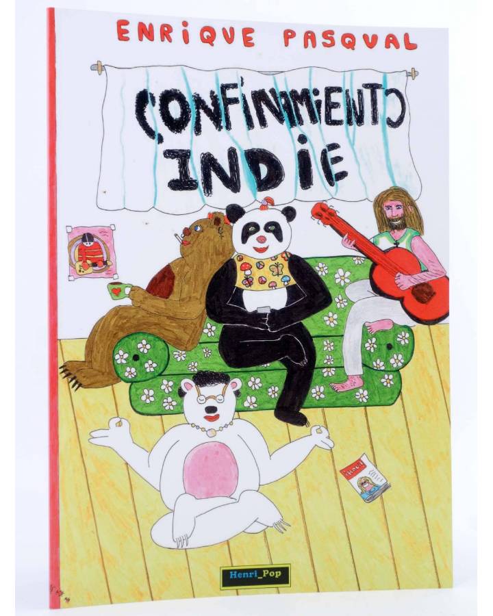 Cubierta de CONFINAMIENTO INDIE (Enrique Pascual) Henri Pop 2022