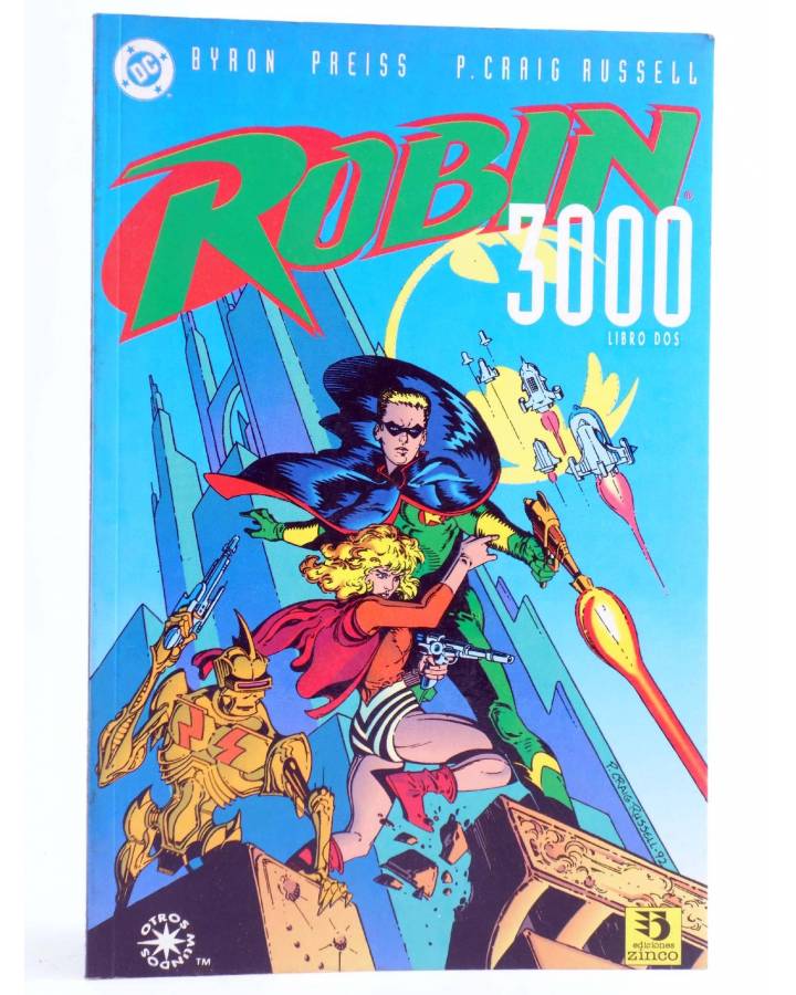 Cubierta de ROBIN 3000 LIBRO 2 (Byron Preiss / P. Craig Russell) Zinco 1993