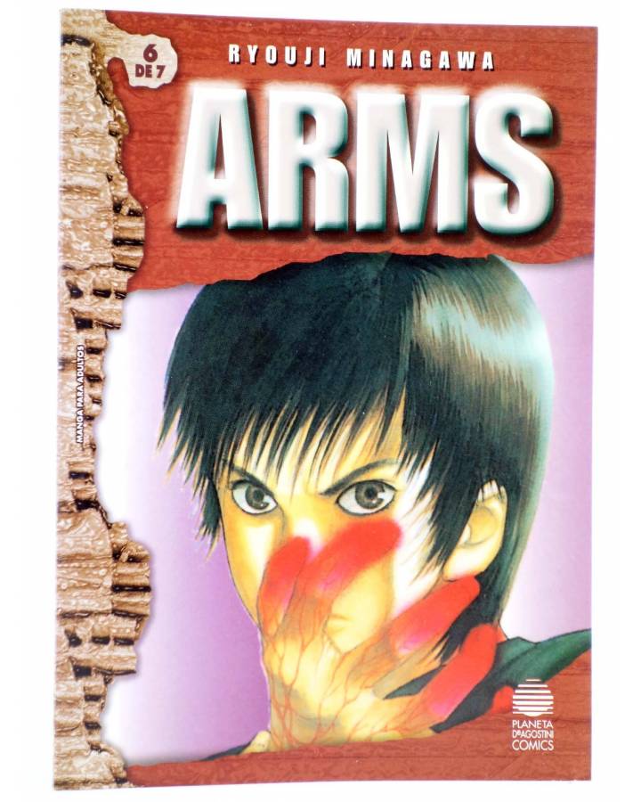 Cubierta de ARMS 6 (Ryouji Minagawa) Planeta 2000