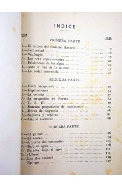 Muestra 1 de LA NOVELA DE AVENTURAS 7. LA ISLA DE LA MUERTE (C. Marriott) Iberia / Joaquín Gil 1928