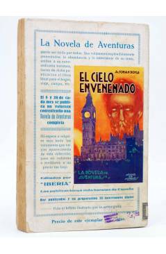 Contracubierta de LA NOVELA DE AVENTURAS 21. LA JORNADA DE LA MUERTE (Mayne Reid) Iberia / Joaquín Gil 1928