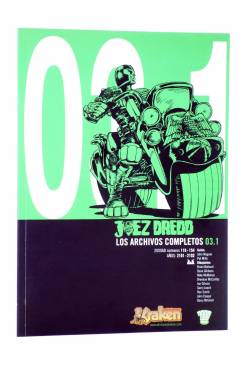 Cubierta de JUEZ DREDD LOS ARCHIVOS COMPLETOS 03.1. 2000 AD 116-154 (Vvaa) Kraken 2010