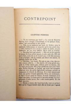 Muestra 2 de CONTREPOINT TOME PREMIER (Aldous Huxley) Plon 1954