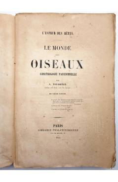 Muestra 1 de LE MONDE DES OISEAUX. ORNITHOLOGIE PASSIONELLE. DEUXIÈME PARTIE (A. Toussenel) Phalanstérienne 1855