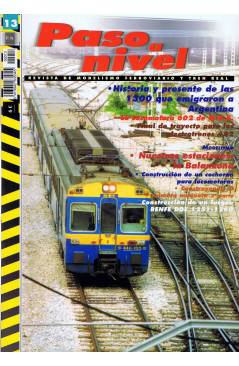 Cubierta de PASO A NIVEL 13. REVISTA DE MODELISMO FERROVIARIO Y TREN REAL (Vvaa) Croma Press 2004