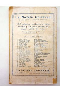 Muestra 2 de LA NOVELA UNIVERSAL 27. EL HOMBRE DE LA MANO ENSANGRENTADA (Sorroulle / Peña) Buigas Circa 1940