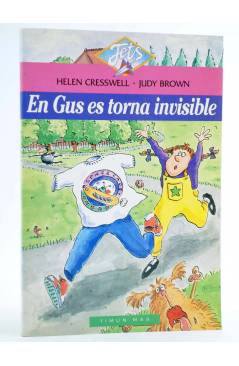 Cubierta de JETS 3. GUS ES TORNA INVISIBLE - CAT (Helen Cresswell / Judy Brown) Timun Mas 1992