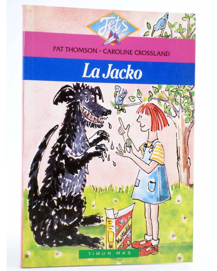 Cubierta de JETS 7. LA JACKO - CAT (Pat Thompson / Caroline Crossland) Timun Mas 1993