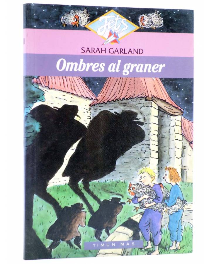Cubierta de JETS 10. OMBRES AL GRANER - CAT (Sarah Garland) Timun Mas 1993