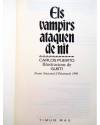 Muestra 1 de EL VAMPIR KASIMIR 1. ELS VAMPIRS ATAQUEN DE NIT - CAT (Carlos Puerto / Gusti) Timun Mas 1996
