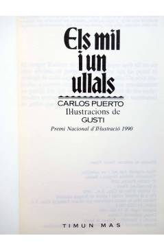 Muestra 1 de EL VAMPIR KASIMIR 5. ELS MIL I UN ULLALS - CAT (Carlos Puerto / Gusti) Timun Mas 1995