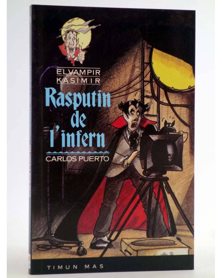 Cubierta de EL VAMPIR KASIMIR 9. RASPUTIN DE L'INFERN - CAT (Carlos Puerto / Gusti) Timun Mas 1994