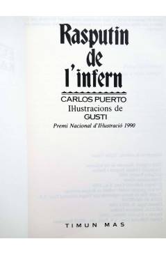 Muestra 1 de EL VAMPIR KASIMIR 9. RASPUTIN DE L'INFERN - CAT (Carlos Puerto / Gusti) Timun Mas 1994