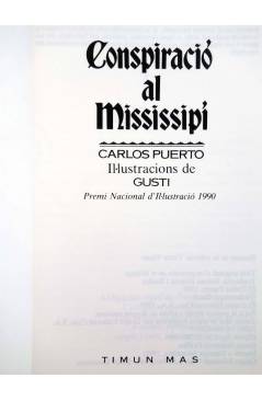 Muestra 1 de EL VAMPIR KASIMIR 12. CONSPIRACIÓ AL MISSISSIPÍ - CAT (Carlos Puerto / Gusti) Timun Mas 1995