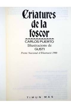 Muestra 1 de EL VAMPIR KASIMIR 13. CRIATURES DE LA FOSCOR - CAT (Carlos Puerto / Gusti) Timun Mas 1996