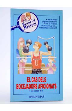 Cubierta de RESOL EL MISTERI 26. EL CAS DELS BOXEJADORS AFICIONATS - CAT. Timun Mas 1992. LIBRO JUEGO