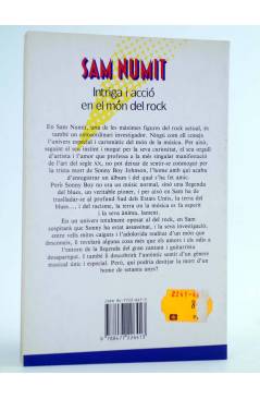 Contracubierta de SAM NUMIT 4. ÀNIMA DE BLUES - CAT (Jordi Sierra I Fabra) Timun Mas 1991