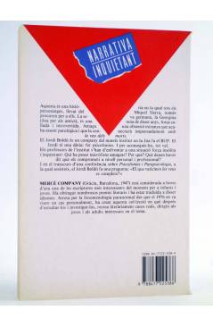 Contracubierta de NARRATIVA INQUIETANT 5. EL PÈNDOL DE CRISTALL. LA VEU - CAT (Mercè Company) Timun Mas 1991