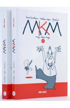 Cubierta de MKM 1 y 2. COMPLETA (Lewis Trondheim / Mathieu Sapin / Frantico) Dibbuks 2012