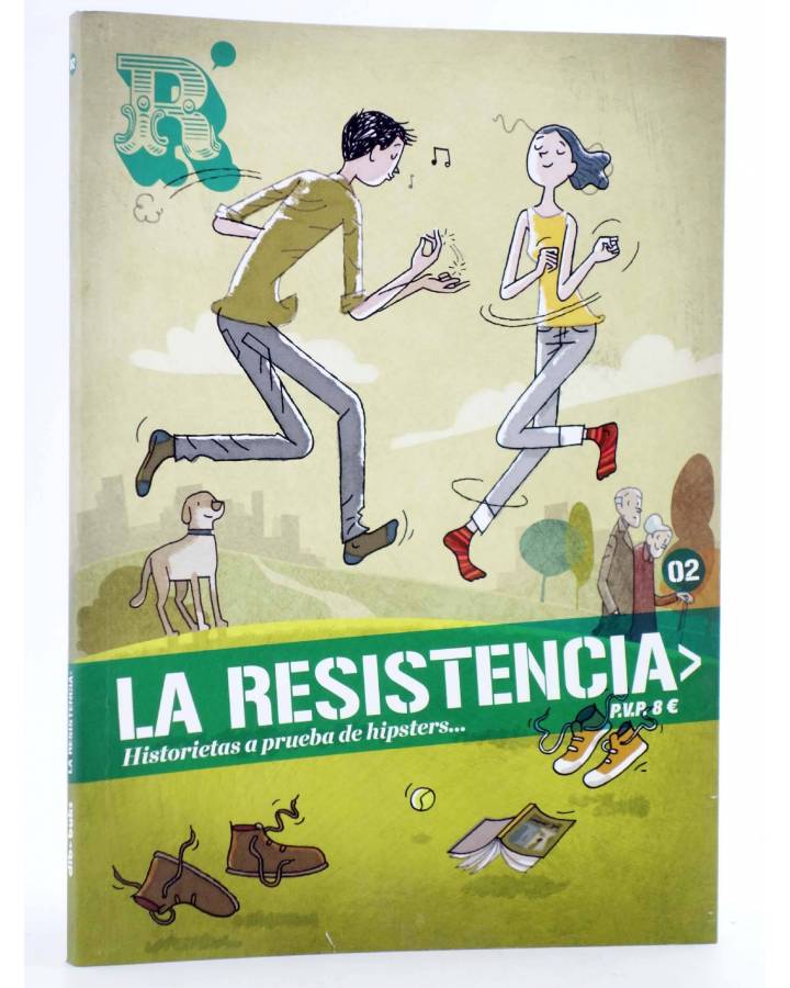 Cubierta de LA RESISTENCIA 2. HISTORIETAS A PRUEBA DE HIPSTERS… (Vvaa) Dibbuks 2016