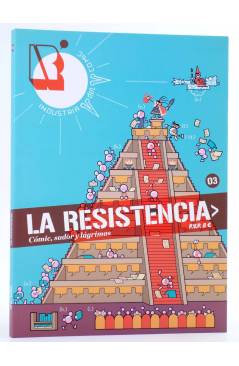 Cubierta de LA RESISTENCIA 3. CÓMICS SUDOR Y LÁGRIMAS (Vvaa) Dibbuks 2016