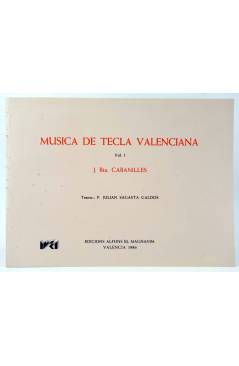 Muestra 1 de MUSICA DE TECLA VALENCIANA (J. Bta. Cabanilles) Valencia 1986