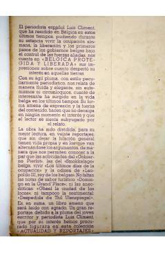 Muestra 2 de BÉLGICA PROTEGIDA Y LIBERADA (Luis Climent) Alejo Climent 1945