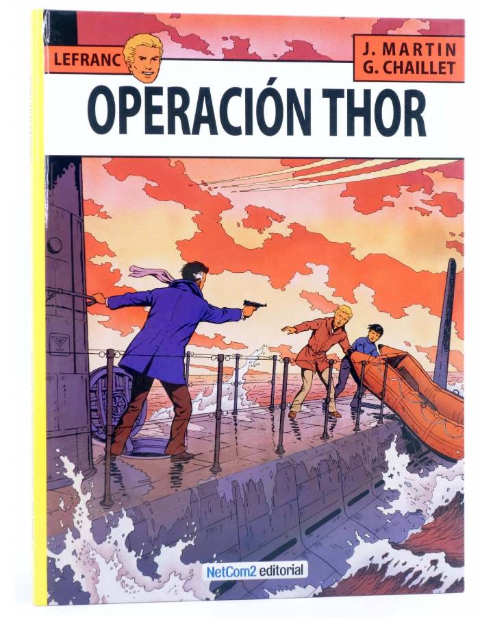 Cubierta de LEFRANC 6. Operación Thor (Jacques Martin / Gilles Chaillet) Netcom2 2012